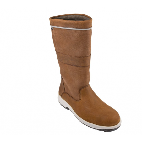 Bottes de navigation cuir Fyper Marron - BOTALO