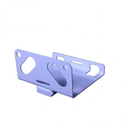 Porte accessoires blanc sur glissière - Seanox