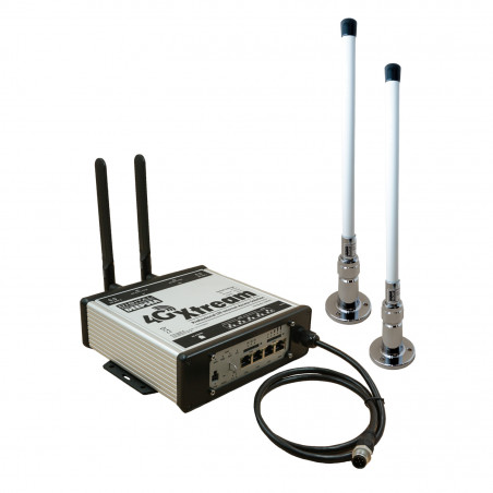 4G XTREAM AVEC 2 ANTENNES EXTERNES ET 7 M DE CABLE - DIGITAL YACHT
