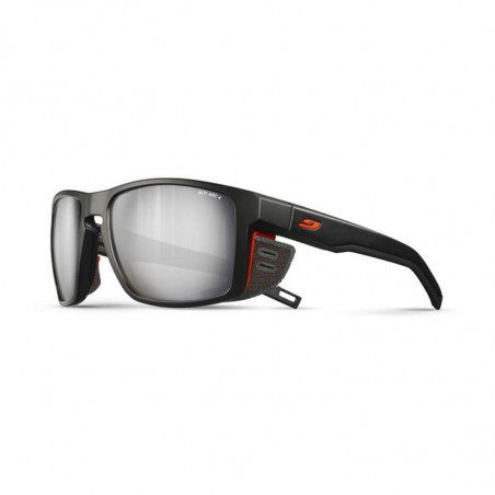 Lunettes de soleil shield - matte black / orange securit - alti arc 4 - JULBO