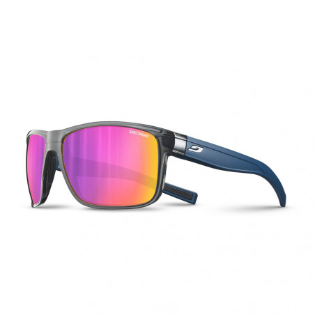 Lunettes de soleil JULBO - renegade - noir translu brillant / bleu  - spectron 3cf