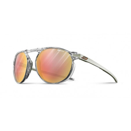 Lunettes de soleil JULBO - meta - shiny cristal / grey / brass - reactiv all around 2-3