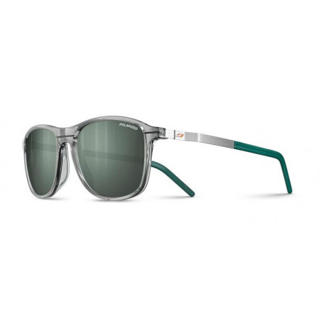 Lunettes de soleil JULBO- fuse - gris translu brillant / vert / orange - polarized 3
