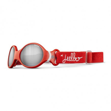 Lunettes de soleil enfant JULBO - LOOP S - rouge / gris clair - spectron 4 baby