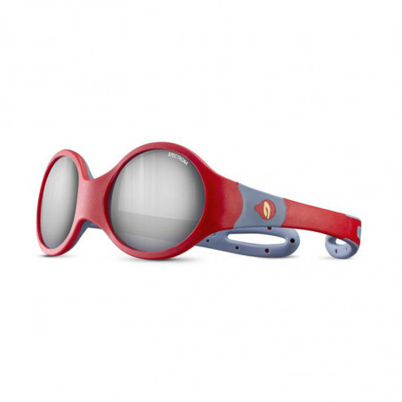 Lunettes de soleil enfant JULBO - LOOP M - rouge / gris - spectron 4 baby