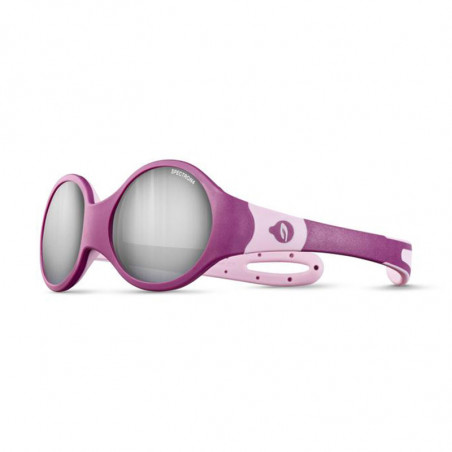 Lunettes de soleil enfant JULBO - LOOP M - rose fonce / rose clair - spectron 4 baby