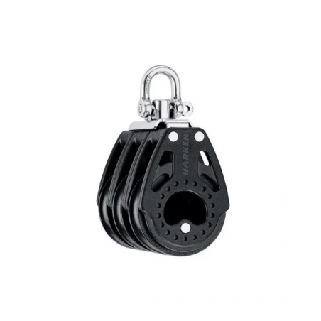Poulie CARBO triple émerillon réa de 57 mm - HARKEN