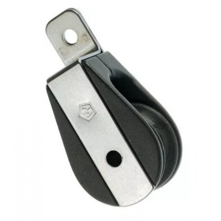 Poulie simple plat pont réa de 45 mm - WICHARD