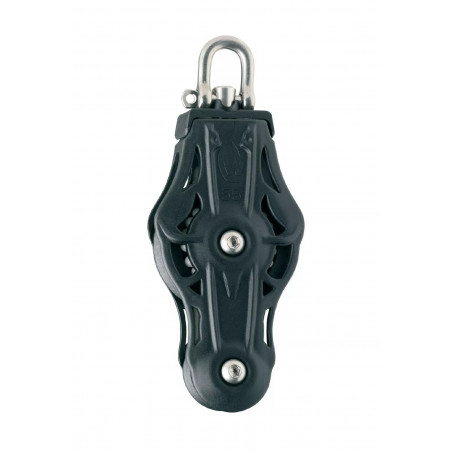 Poulie violon émerillon réa de 45 mm - WICHARD