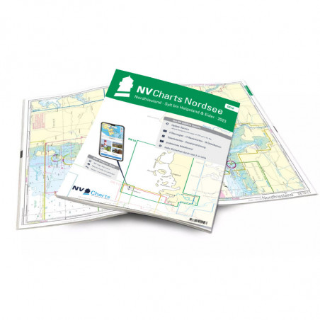 Carte NV CHARTS Nordfriesland - DE 10 - Sylt bis Helgoland & Eider