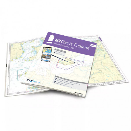 Carte NV CHARTS Angleterre - UK 4 - Selsey Bill to London