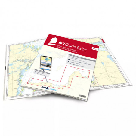 NV CHARTS Serie 6 -  Polen - Litauen - Lettland