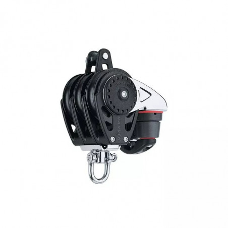 Poulie CARBO triple émerillon ringot coinceur réa de 57 mm - HARKEN