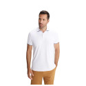 Polo mancepol manches courtes uv 30 blanc - tbs