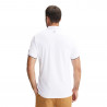 Polo mancepol manches courtes uv 30 blanc - tbs