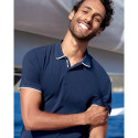 Polo Anti-UV 30 manches courtes bleu marine - TBS