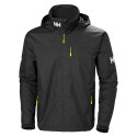 Veste de pont Crew avec capuche noir- HELLY HANSEN