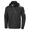 Veste de pont homme crew avec capuche noir - helly hansen