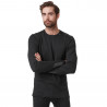 Tee-shirt thermique LIFA avec laine Merino - Pour homme - Helly-hansen - Noir