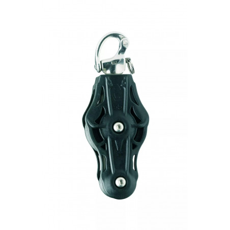 Poulie violon émerillon drisse rea de 70 mm - WICHARD