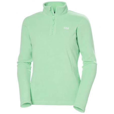 Polaire Femme DAYBREAKER 1/2 Zip Vert - HELLY HANSEN