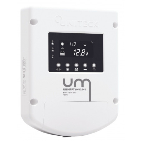 Régulateur de charge MPPT UNIMPPT 12/24V 20A avec écran LCD - UNITECK