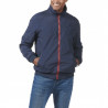 Veste de pont snug shell bleu marine/rouge - musto