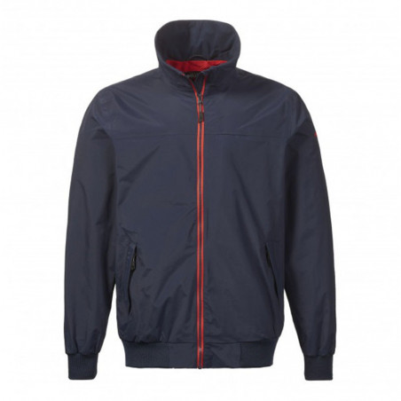 Veste de pont snug shell bleu marine/rouge - musto