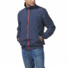 Veste de pont snug shell bleu marine/rouge - musto