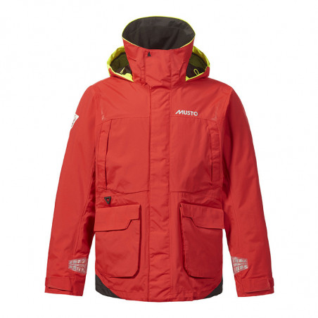 Veste de quart côtière br1 channel rouge - musto