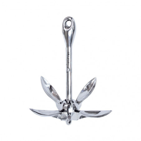 Ancre grappin en acier inoxydable 1.5 kg