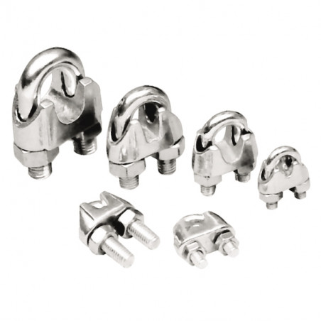 Serre câble étrier 10 mm - ORANGEMARINE