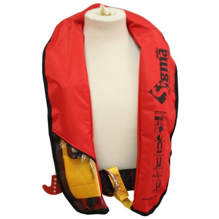 Gilet de sauvetage gonflable automatique 150N SIGMA adulte - LALIZAS