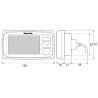 Pack i40 Sondeur avec sonde Tableau P66 - RAYMARINE