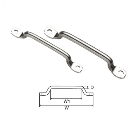 Pontet inox sangle - ORANGEMARINE