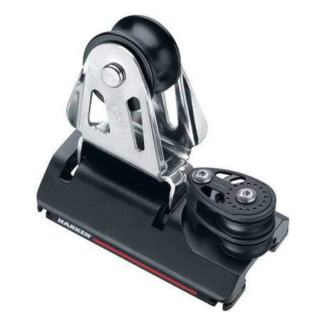 Chariot d'écoute de génois ESP CB Small Boat 22 mm réglable réa double - HARKEN