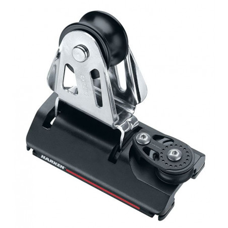 Chariot d'écoute de génois ESP Small Boat 22 mm CB réglable réa simple - HARKEN