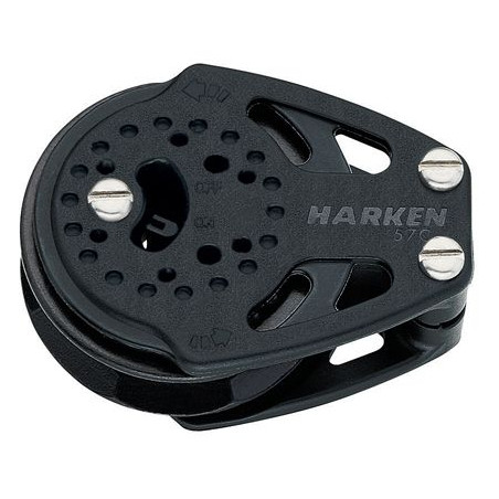 Poulie CARBO Ratchet à plaquer réa de 40 mm - HARKEN