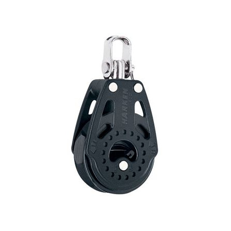 Poulie CARBO Ratchet simple émerillon réa de 40 mm - HARKEN