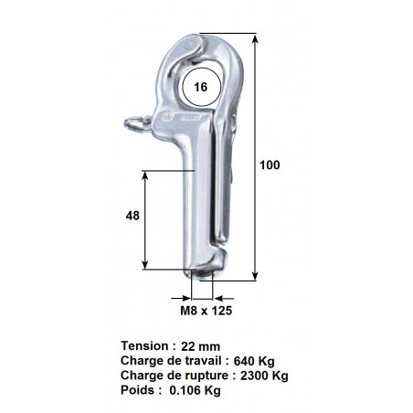 Crochet pélican - WICHARD