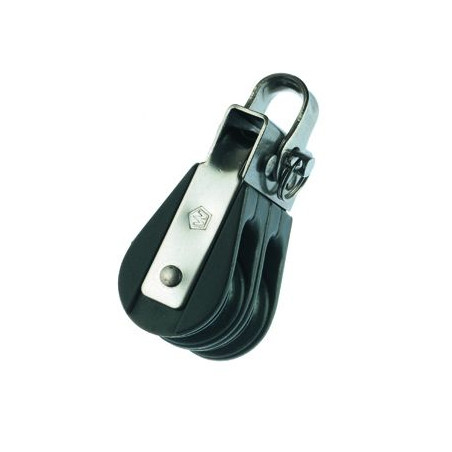 Poulie double anneau rea de 18 mm - WICHARD