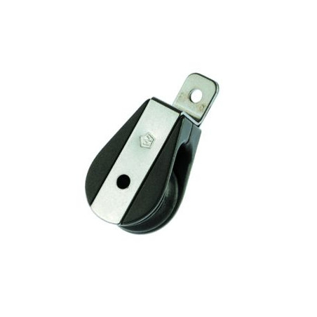 Poulie simple plat pont rea de 25 mm  - WICHARD