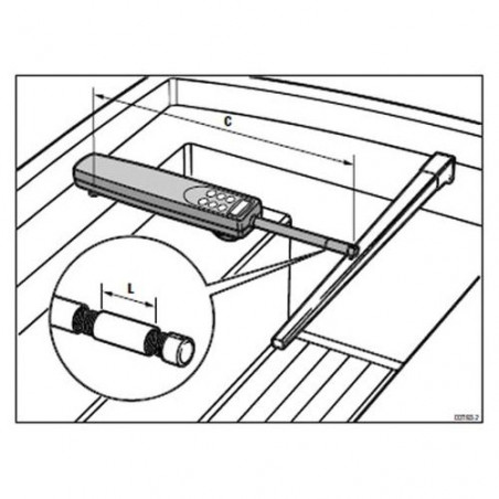 Rallonge de verin pour pilote automatique - RAYMARINE