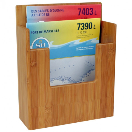 Support carte et livre bamboo - BAMBOO MARINE SYSTEM