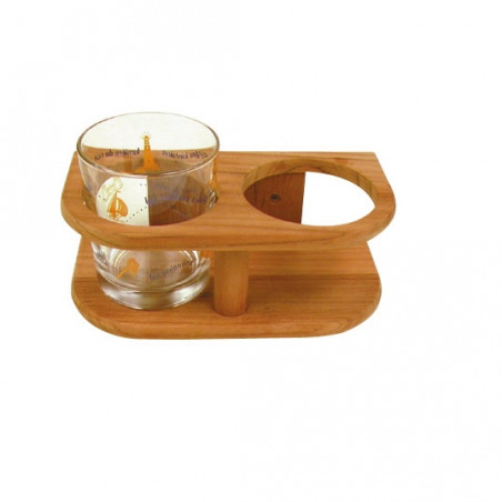 Support de verres bamboo 2 verres - BAMBOO MARINE SYSTEM