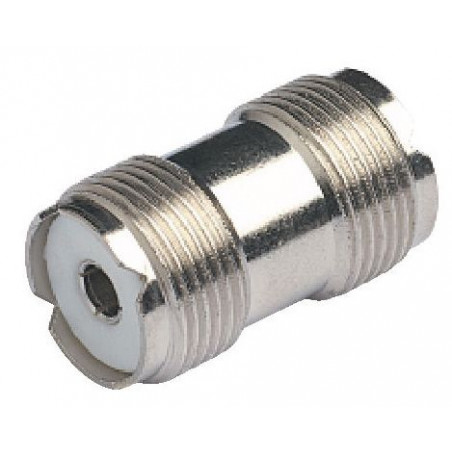 Prise double femelle pour connecteurs PL259 - GLOMEX