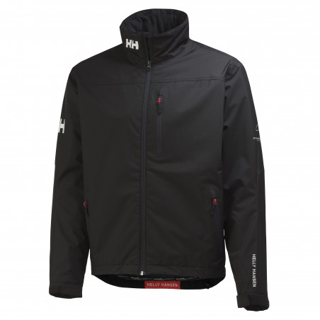 Veste de pont doublée polaire CREW pour homme Noir - HELLY HANSEN