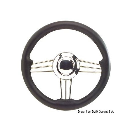 Volant inox couronne PU 350mm