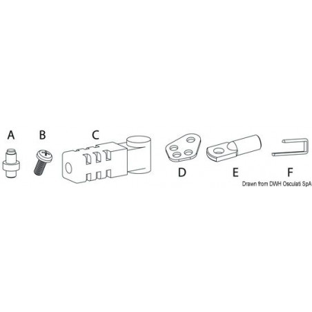 Kit pour adapter câbles K 67 - Ultraflex