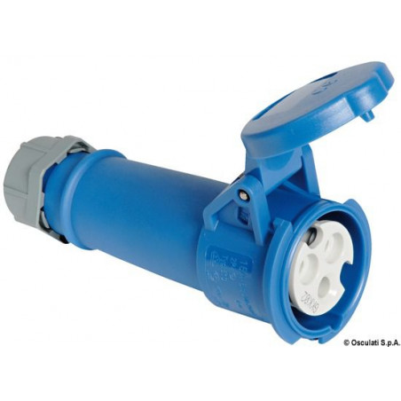 Prise de quai tripolaire femelle 16Amp